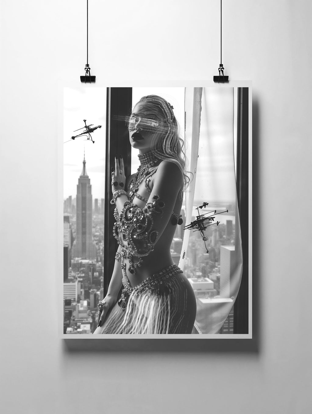 🎬 Diamond Drone Heist — 1/1 Film and Collector's Set of Prints